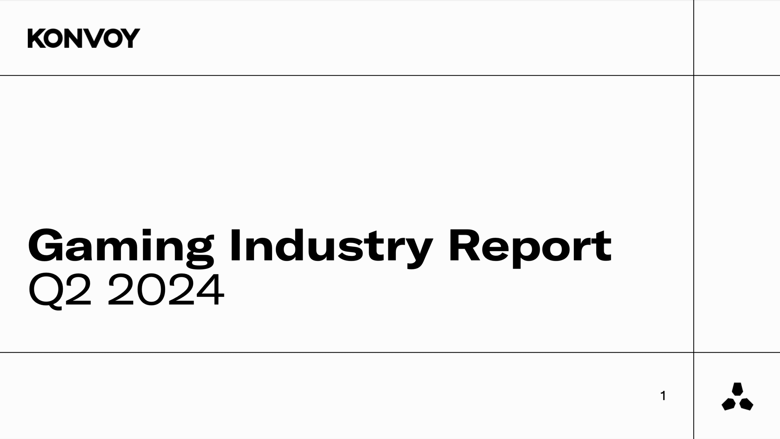 Konvoy Ventures report on video game industry market funding Q2 2024